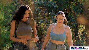 Stick tongue out now so I ride pussy hard on it