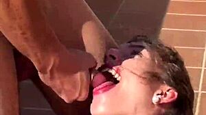 Gym girl helps bro workout with licks - hardnikole payo pro