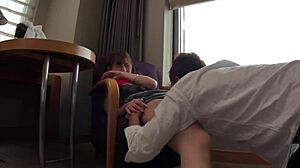 giant titted tall japanese college girl auditions in secret photoshoot