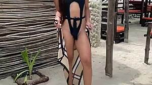 Petite Colombian Gangbang Ass Banging In Tiny Sexy Outfit!