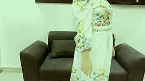 Beautiful Indian student fucks college teacher for exam grades