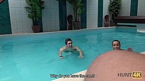 hunt4k. this hottie cheats on bf for cash with old dude's cock