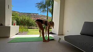 my fantasies... with that hot yoga teacher, ugh, her tight pussy got me so hard!!