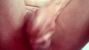 I'm jerking off my tight ass until cuck squirts hard everywhere