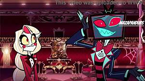 Hazbin hotel lesbians get hardcore horny in hotel room?
