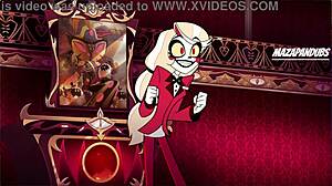 Hazbin hotel lesbians get hardcore horny in hotel room?