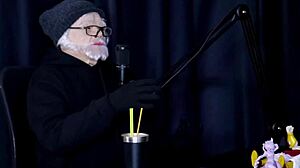 watch damiana's naughty interview full of filth with grandpa