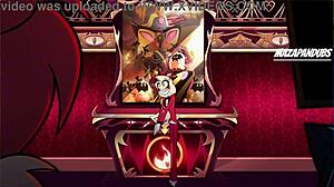 Hazbin hotel lesbians get hardcore horny in hotel room?