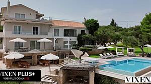 Ashby Winter sneaks off for married man's deep doggystyle fuck?