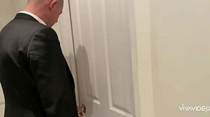 dad spies bathroom teen feet then cums mouth and toes 😈💦