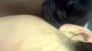 vietnamese babe's mouth overflows with thick cum rain