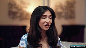 Petite Babe's Ass and Pussy Dp'd By Exes!