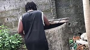 Damn! She Takes on Hood's Two Biggest Black Cocks Non-Stop!