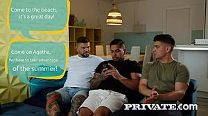 Agatha Shay Bold First Anal Gangbang Creampie