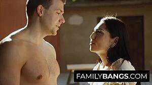 ⭐ judy jolie crushing hard on fit stepbro codey steele now!