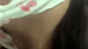 vietnamese babe's mouth overflows with thick cum rain