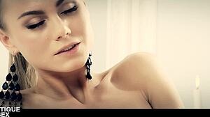 hey ukrainian blonde nancy a masturbates her wet pussy hot