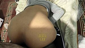 Bebelexxx Delivers Footjob Before Bent Over Doggystyle Pounding
