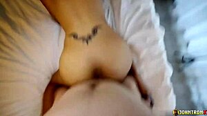Johntronx Fucks Petite Asian Amateur Hard In Tight Pussy And Ass