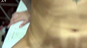 while my friend sleeps i fuck his wife bathroom