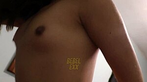 Bebelexxx Delivers Footjob Before Bent Over Doggystyle Pounding