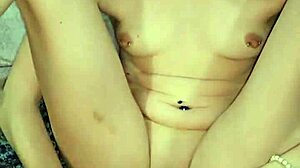 whoa, the toy wouldn't fit... but his fist stretched her wide open!