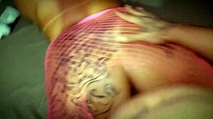 bbw latina pornstar's tattooed tits bounce craving massive cock cum explosion