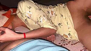 Horny Indian Bhabhi Shares Bed For Big Cock Quickie And Rough Sex