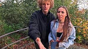 She says yes to proposal then cheats with stranger on street