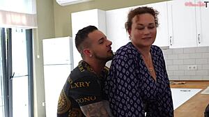 Naughty Girl's Seduction Sparks Wild Throat Pounding For Her And Stepmom's Lover