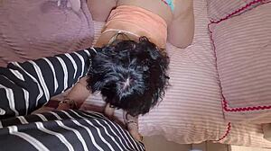 StepMom Milf Begs Stepson: FUCK ME DOGGY, CREAMPIE MY WET PUSSY!
