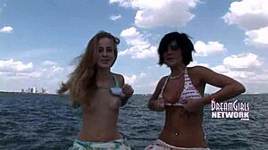 Busted Flashing Tits on University Campus