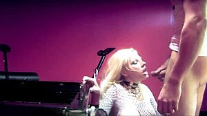 dude rips mistress fishnets rips clothes to fuck her big pussy lips cowgirl