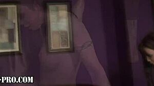 Pro Tranny Hooker Jizz-Drenched Anal Cumshot