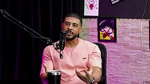 liberal swingers' daughter joins dad as porn actor with voyeur rules on sheer red lingerie