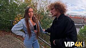 She says yes to proposal then cheats with stranger on street