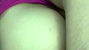 First time standing anal milks her tight asshole dripping