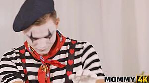 mature cougar pussy pounded sideways hard