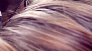 Submissive BBW Kitten Begs POV Creampie in Trailer