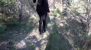 milf strutting in pantyhose high heels nothing hotter than watching her walk sexy