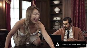 lying husband caught CHEATING with anal mistress nicole doshi