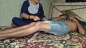 desi stepsis seduces in indian village for romantic hindi sex