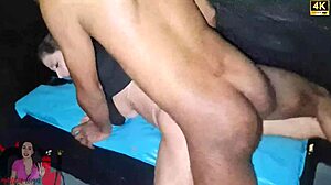 Young 18+ Black Teen Fills My Pussy With Hot Cum After Intense Sex