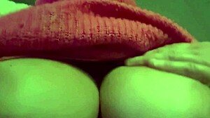 italian milf artemisia love bounces huge natural tits in horny solo