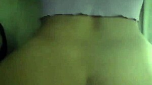 Brunette bends over monster cock doggystyle beauty