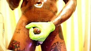 hallelujah johnson worships big black hairy cock forever