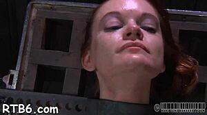 Sweet Cage Girl Bound for Rough Pussy Punishment Fuck!