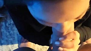 POV CUTIE GAGS ON MASSIVE BWC DEEPTHROAT SUCK CHALLENGE