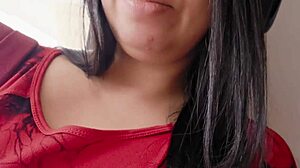 Gym Stepmom's Tight Pussy Dripping on New Dildo Toy?