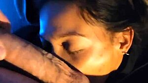POV CUTIE GAGS ON MASSIVE BWC DEEPTHROAT SUCK CHALLENGE